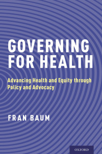 Imagen de portada: Governing for Health 1st edition 9780190258948