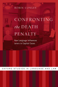 Cover image: Confronting the Death Penalty 9780199334162