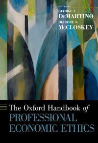 Immagine di copertina: The Oxford Handbook of Professional Economic Ethics 1st edition 9780199766635