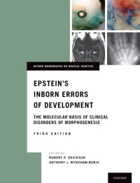 Imagen de portada: Epstein's Inborn Errors of Development 3rd edition 9780199934522