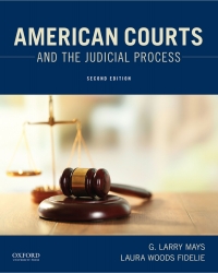Cover image: American Courts and the Judicial Process 2nd edition 9780190278892
