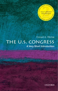 Cover image: The U.S. Congress: A Very Short Introduction 2nd edition 9780190280147