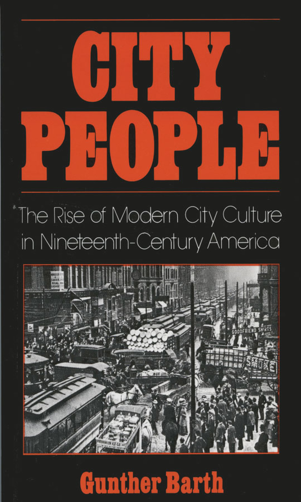 City People The Rise of Modern City Culture in Nineteenth-Century America