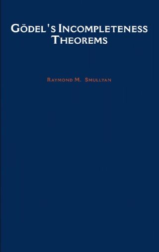 Cover image: Godel's Incompleteness Theorems 9780195046724