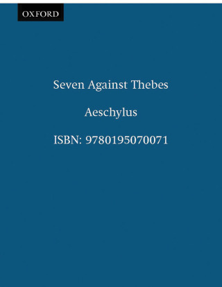 Cover image: Seven Against Thebes 9780195070071