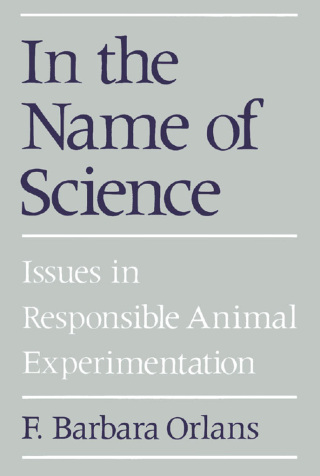 Cover image: In the Name of Science 9780199762804