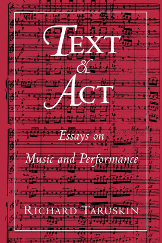 Imagen de portada: Text and Act 1st edition 9780195357431