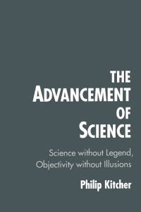 Cover image: The Advancement of Science 1st edition 9780195096538