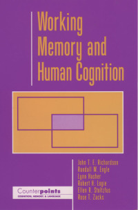 Imagen de portada: Working Memory and Human Cognition 9780195100990
