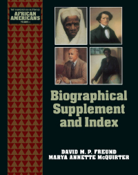 صورة الغلاف: Biographical Supplement and Index 9780195102581