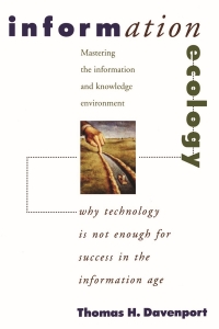 Cover image: Information Ecology 9780195111682