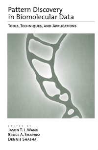 Cover image: Pattern Discovery in Biomolecular Data 1st edition 9780195119404