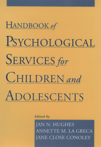 Imagen de portada: Handbook of Psychological Services for Children and Adolescents 1st edition 9780195125238