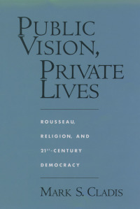 Cover image: Public Vision, Private Lives 9780195125542
