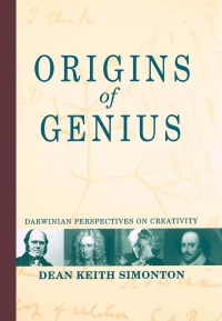 Cover image: Origins of Genius 9780195128796