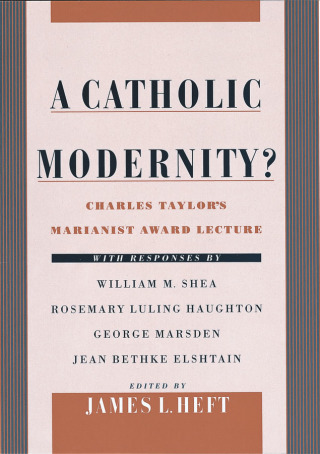 Titelbild: A Catholic Modernity? 1st edition 9780195131611