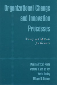 Imagen de portada: Organizational Change and Innovation Processes 9780195131987