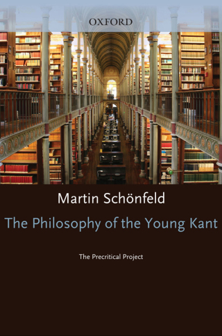 Cover image: The Philosophy of the Young Kant 9780195132182