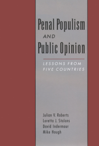 Cover image: Penal Populism and Public Opinion 9780195136234