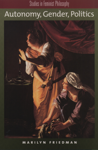 Imagen de portada: Autonomy, Gender, Politics 9780195138511