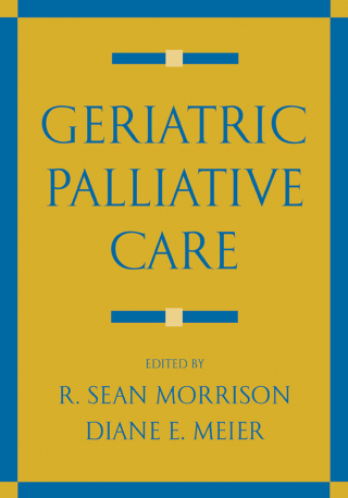 Cover image: Geriatric Palliative Care 1st edition 9780195141917