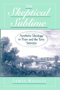 Cover image: The Skeptical Sublime 9780195142457