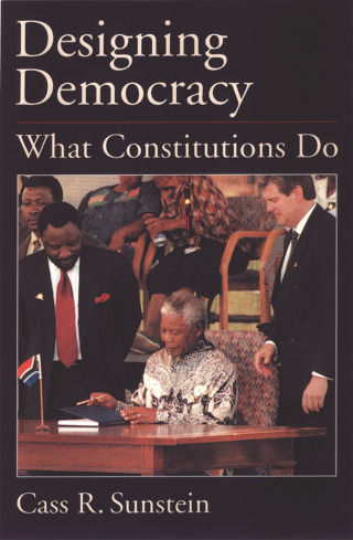 Imagen de portada: Designing Democracy 9780195145427