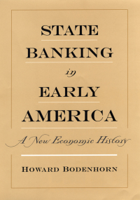 Cover image: State Banking in Early America 9780195147766