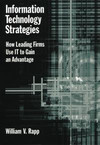 Cover image: Information Technology Strategies 9780195148138