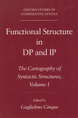 Imagen de portada: Functional Structure in DP and IP 1st edition 9780195148800
