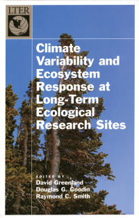 Cover image: Climate Variability and Ecosystem Response at Long-Term Ecological Research Sites 1st edition 9780195150599