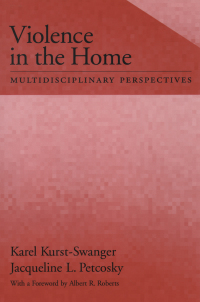 Cover image: Violence in the Home 9780195151145