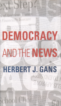 Immagine di copertina: Democracy and the News 9780195173277