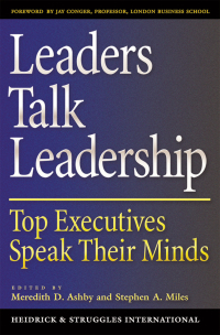 Cover image: Leaders Talk Leadership 1st edition 9780195152838