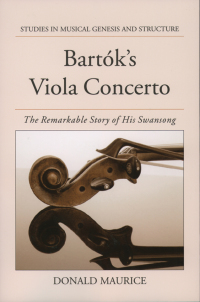Cover image: Bartok's Viola Concerto 9780195156904