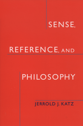 Cover image: Sense, Reference, and Philosophy 9780195158137