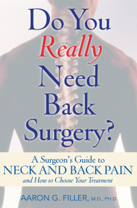 صورة الغلاف: Do You Really Need Back Surgery? 9780199725984