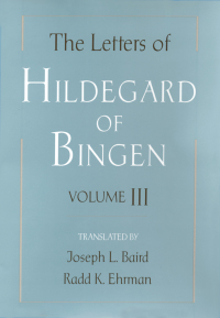 Imagen de portada: The Letters of Hildegard of Bingen 9780195168372
