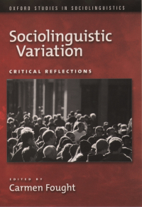 Cover image: Sociolinguistic Variation 1st edition 9780195170399