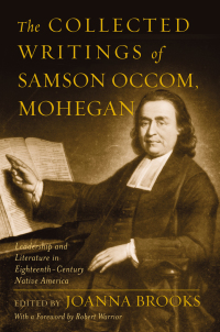 Cover image: The Collected Writings of Samson Occom, Mohegan 9780195170832
