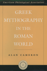 Cover image: Greek Mythography in the Roman World 9780195171211