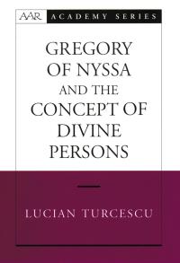 صورة الغلاف: Gregory of Nyssa and the Concept of Divine Persons 9780195174250