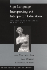 Cover image: Sign Language Interpreting and Interpreter Education 1st edition 9780195176940