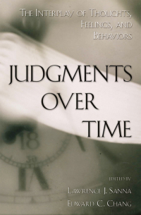 Imagen de portada: Judgments over Time 1st edition 9780195177664