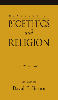 Cover image: Handbook of Bioethics and Religion 1st edition 9780195178739