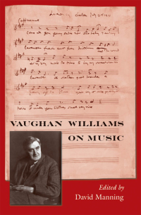 Cover image: Vaughan Williams on Music 9780195182392