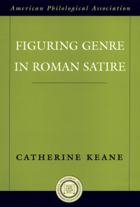 Cover image: Figuring Genre in Roman Satire 9780195183306