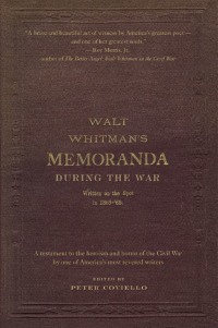 Immagine di copertina: Memoranda During the War 9780195307184