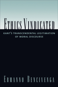 Cover image: Ethics Vindicated 9780195307351