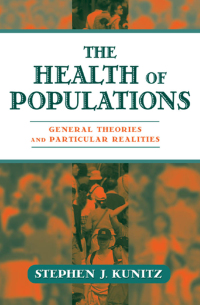 Cover image: The Health of Populations 9780195308075